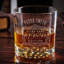 Personalized Globe Whiskey Decanter Set With Matching Rocks Glasses - 5pc-103831103