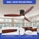 Kudrete 52'' Ceiling Fan with LED Lights