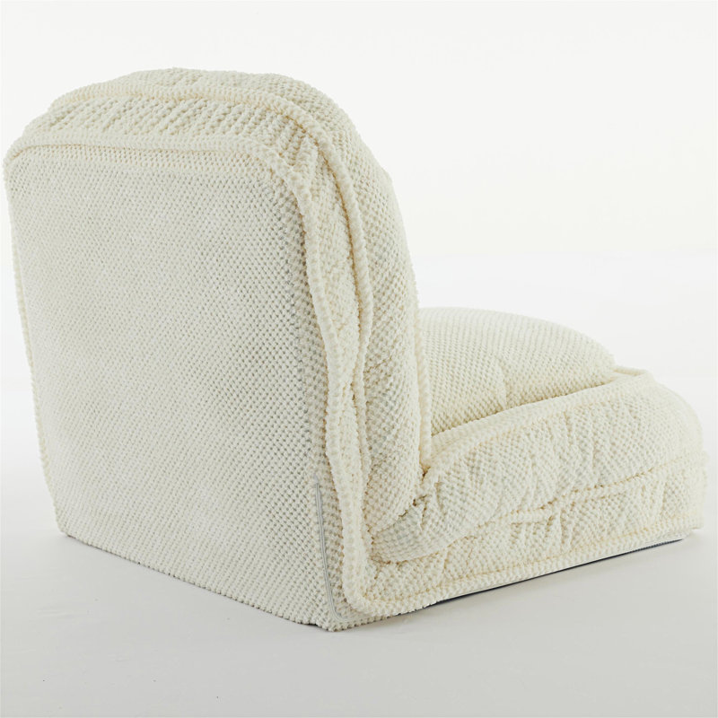 Lit pour chien humain, Blanc / Blanc