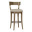 Miles Swivel Upholstered Bar Stool with Solid Wood Frame-44561446-44561453-99922896