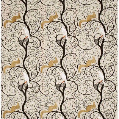 Squirrel & Dove Fabric