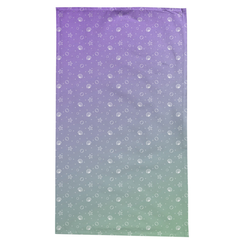 Leffel Pattern Tablecloth, Purple/Green