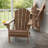 Hayfield HDPE Outdoor Foldable Adirondack Chair with Cup Holder Weather-Resistant -627257381