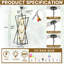 Lustre rotatif à 12 lumières à intensité variable-865757476
