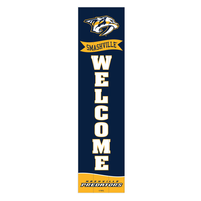 Enseigne murale 47 po NHL, NHL Nashville Predators