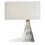 Anne-Marie Barton Terra-Forma 23" Right Table Lamp with Boucle Shade-472139150-472139149