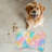 Leaf Motifs - Bone Shape Feeding Mat