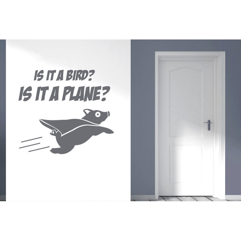 Wall Decal, Grey, Medium