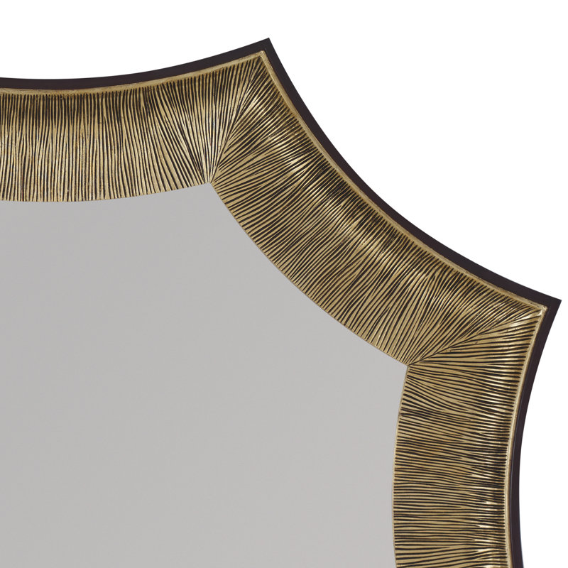 Helios Flat Beveled Wall Mirror, 46" x 72"