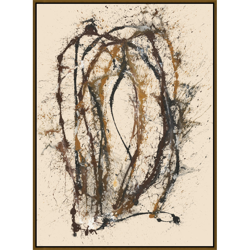 One More Time III par Danielle Davis - Peinture sur toile, Verre