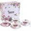 Aliana Bone China Teacup and Saucer