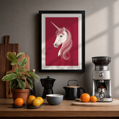 Spiraled Horn Dreams Modern - Print