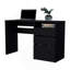 Bureau d'ordinateur San Diego, une tablette, finition noire