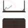 Rectangle 2 Person Flip Top 18'' L Modular Training Table with Modesty Panel