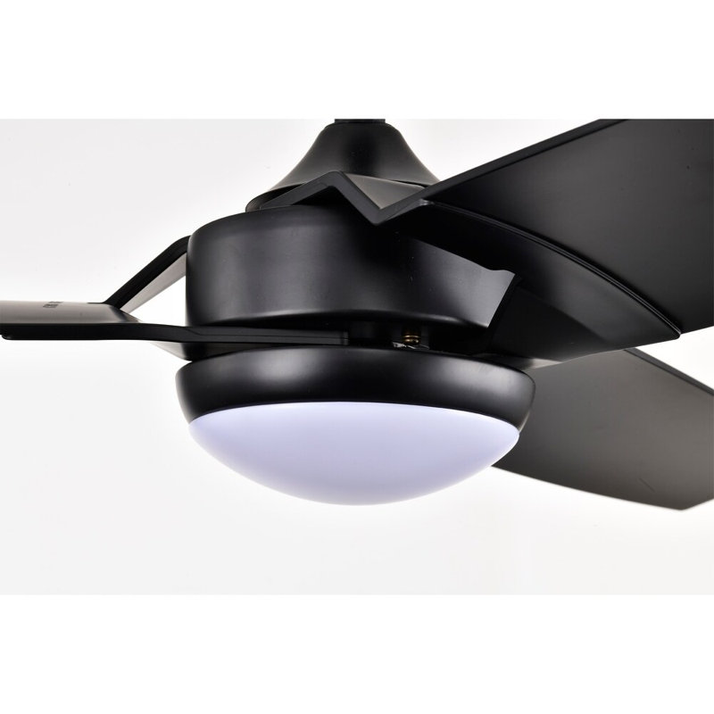 Ventilateur de plafond lumineux Hestrune
