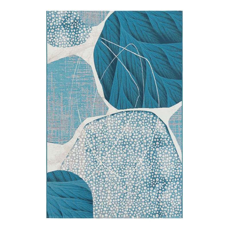 Keazia Indoor/Outdoor Area Rug, Rectangle 5'3" x 8'
