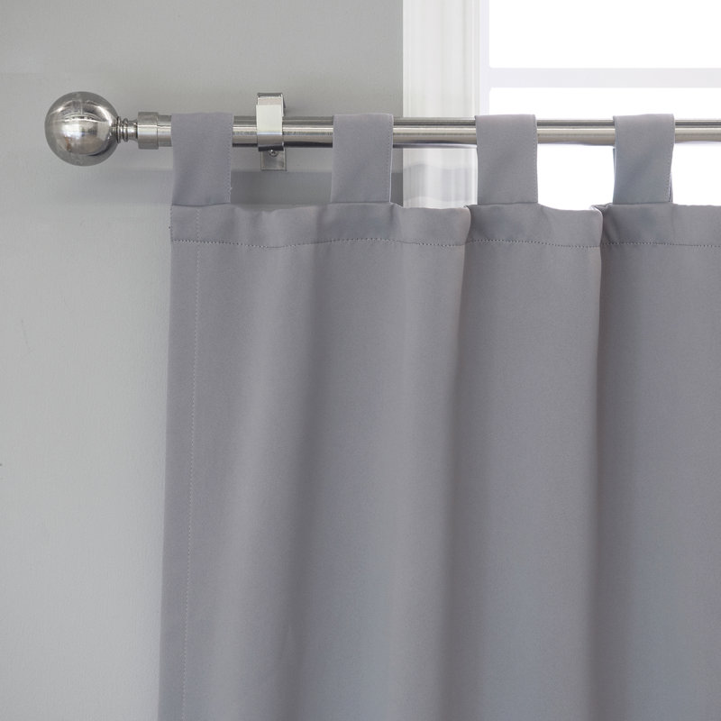Cantonnière sur mesure 29 po Portersville, Gris