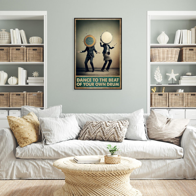 «Tottenham Dance To The Beat Of Your Our Drum», impression sur toile, H 14 po x l 11 po x P 1,25 po