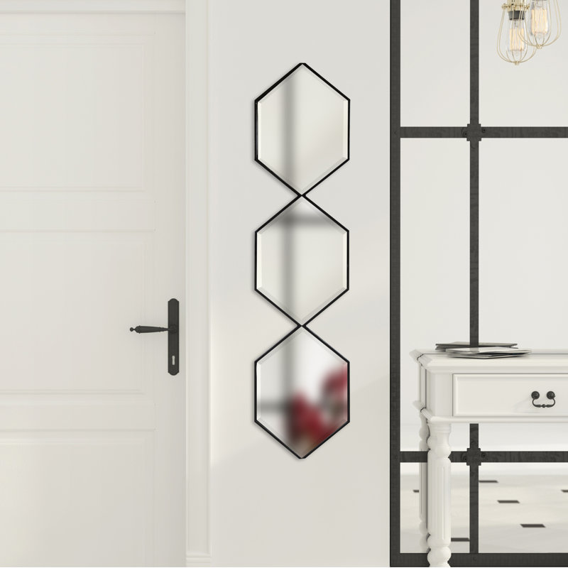 Miroir d'appoint Postell, Noir