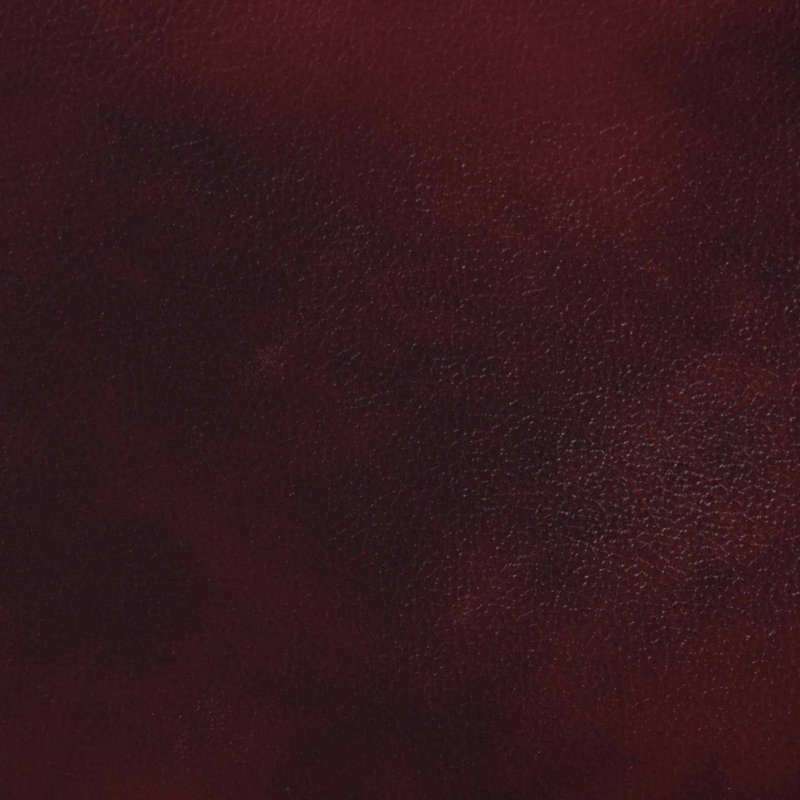 Tamberg Genuine Leather Sofa, Cherry, 4