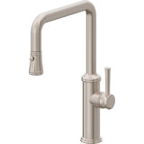Davoli Kitchen Pull-Down Faucet with Button Sprayer - Quad Spout