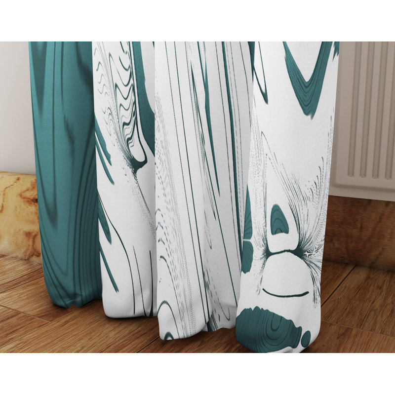 Semi Sheer Curtains / Drapes Pair, 56" W x 78" L