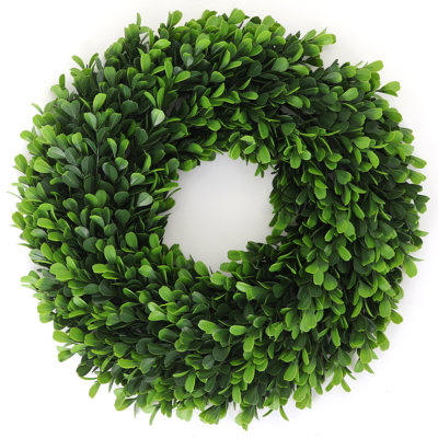 Couronne de verdure de porte d'entrée