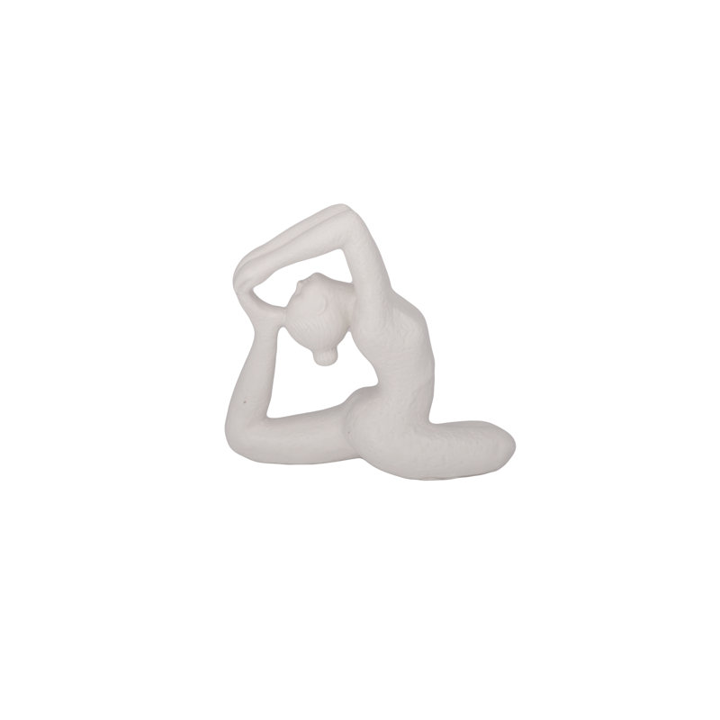 Ceramic Lady Figure White