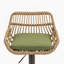 Ensemble de 2 tabourets de bar pivotants réglables avec repose-pieds-1215343868