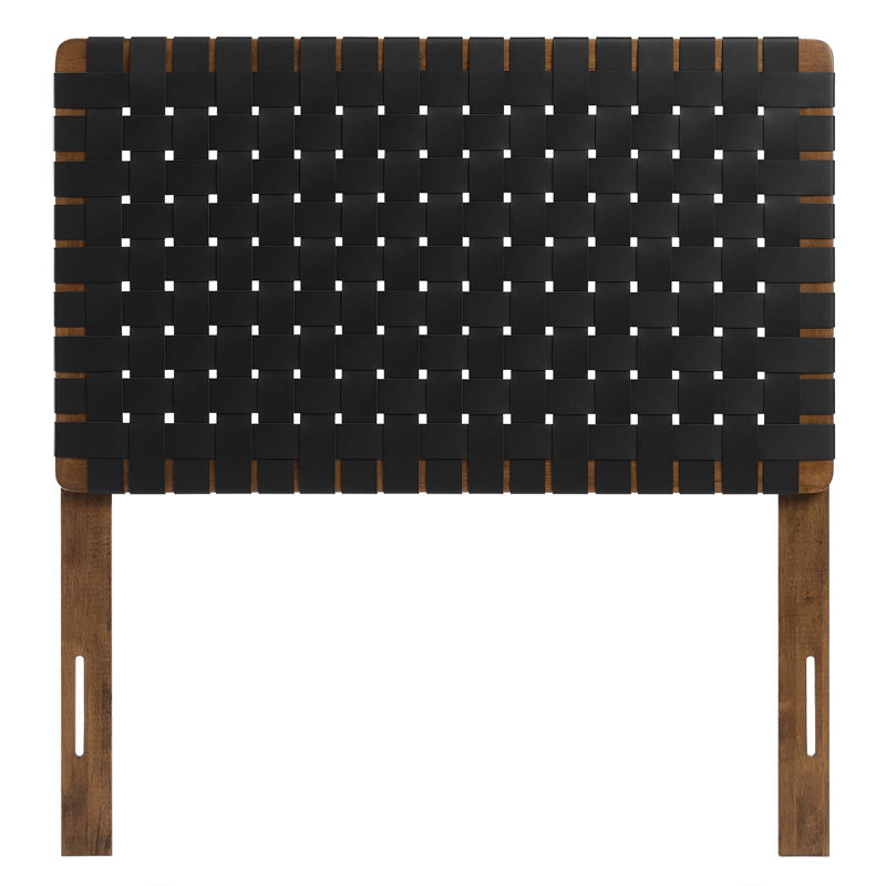 Modway Sparta Upholstered Headboard, Twin, Black