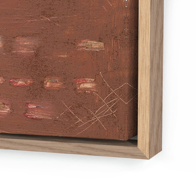 Cinnamon Kiss Print by Jamie Beckwith, 48" H x 48" W, White Maple Framed