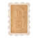 Solid Scallop Braided Jute Rug