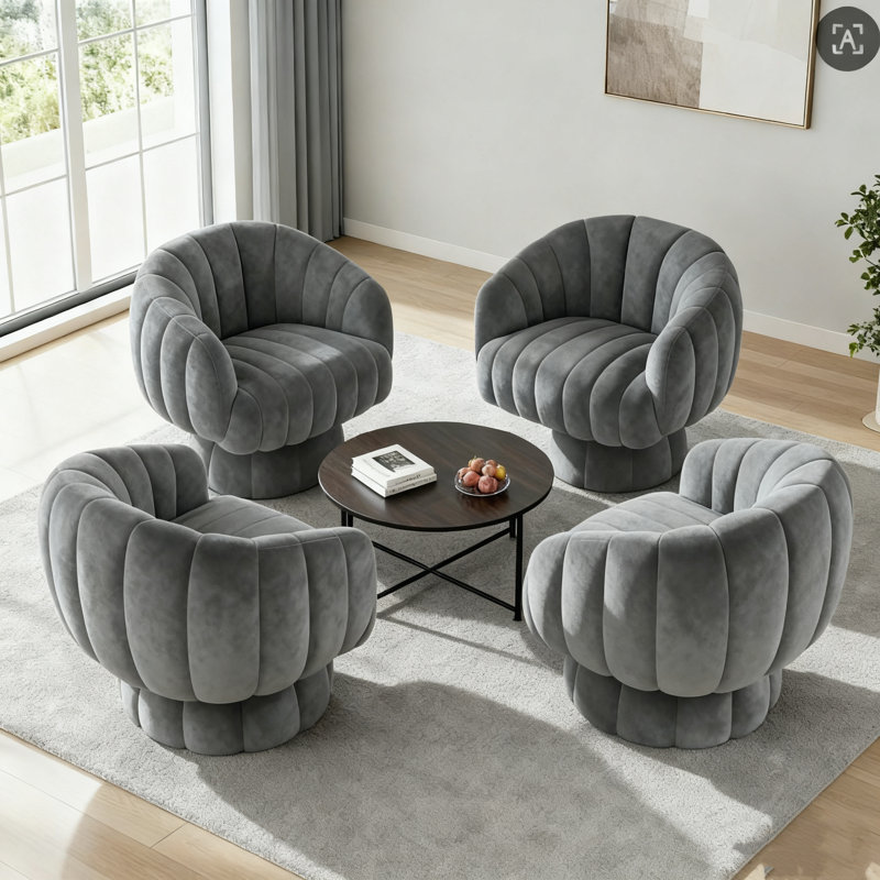 Oreiller Tammie, Gris