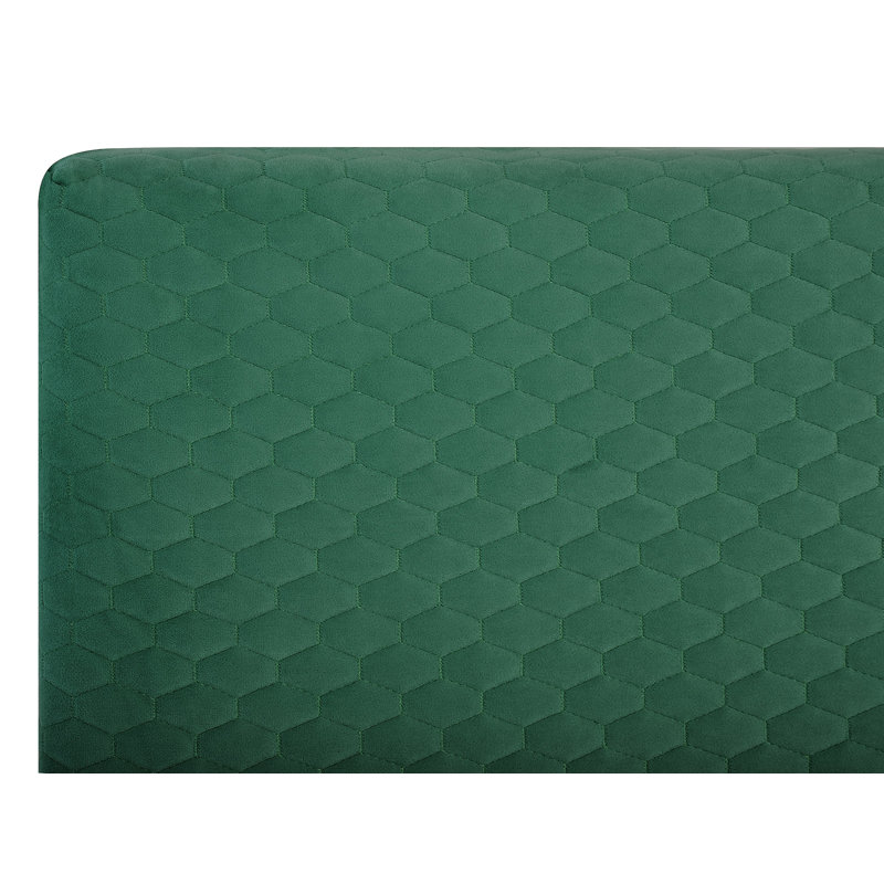 Casares Upholstered Bed, Double (4'6), Green