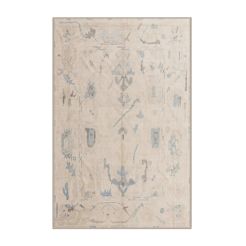 Tapis abstrait moderne 4334, Rectangle de 2 pi x 3 pi