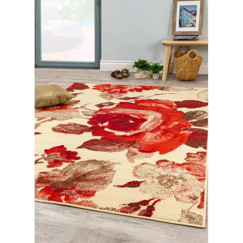 Sabang Floral Indoor Rug