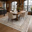 Geometric Cotton and Chenille Flatweave Area Rug-1023468055
