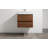 23.6'' Wall Mounted Single Bathroom Vanity Base Only
