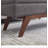 Teddy wool fabric, solid wood feet for solid weighing, and bed end stool with storage function-253027706
