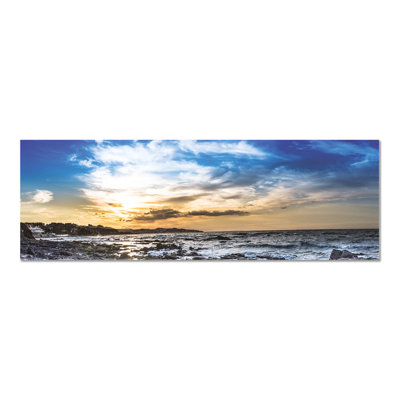 Painting - Sky At Sunset - Acrylic Glass - Ready To Hang