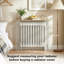 Small Radiator Cover