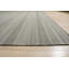 Gray Hand-Knotted Wool Striated Bands Geometric Modern Contemporary Carpet Rug-392510224