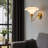 Marshal Designer Wall Sconce With Triple Opal Glass Shade, Gold Finish, Vintage-inspired Glare-free Wall Light, E26 G45 Bulb Compatible-123297602