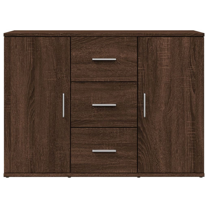 Buffet Vidaxl, Aspect chêne brun
