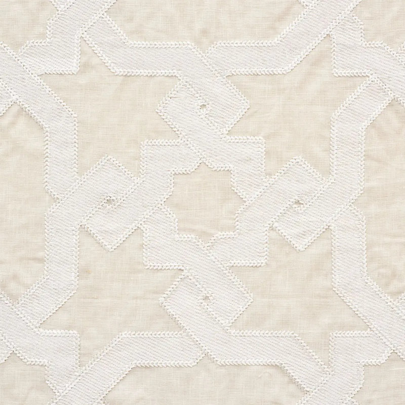 Tissu de broderie Cordoba, Lin