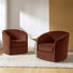 Altheimer Velvet Swivel Accent Chair