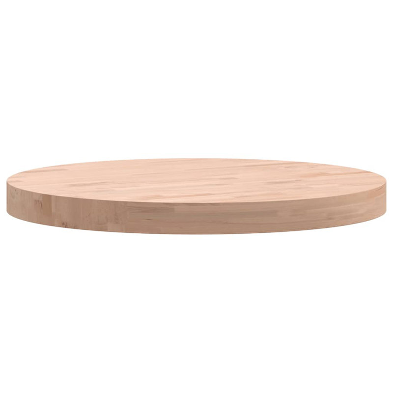 Tiphonnet Solid Wood Table Top, 4cm H x 50cm W x 50cm D, Natural