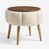 Walnut/Cream
