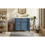 Meuble-lavabo de 36 po avec lavabo supérieur, meuble-lavabo moderne avec 2 tiroirs et tiroir escamotable, meuble-lavabo simple