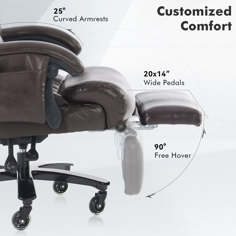 Rebrilliant Office Chair, Brown